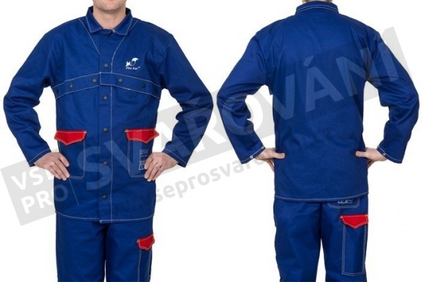 Svářečské bavlněné ohnivzdorné sako (5)