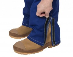 Svářečské bavlněné ohnivzdorné kalhoty (6)