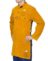 Zakrytí ramen s rukávy pro svářeče z hovězí štípenky Golden Brown™ (bolero) (6)